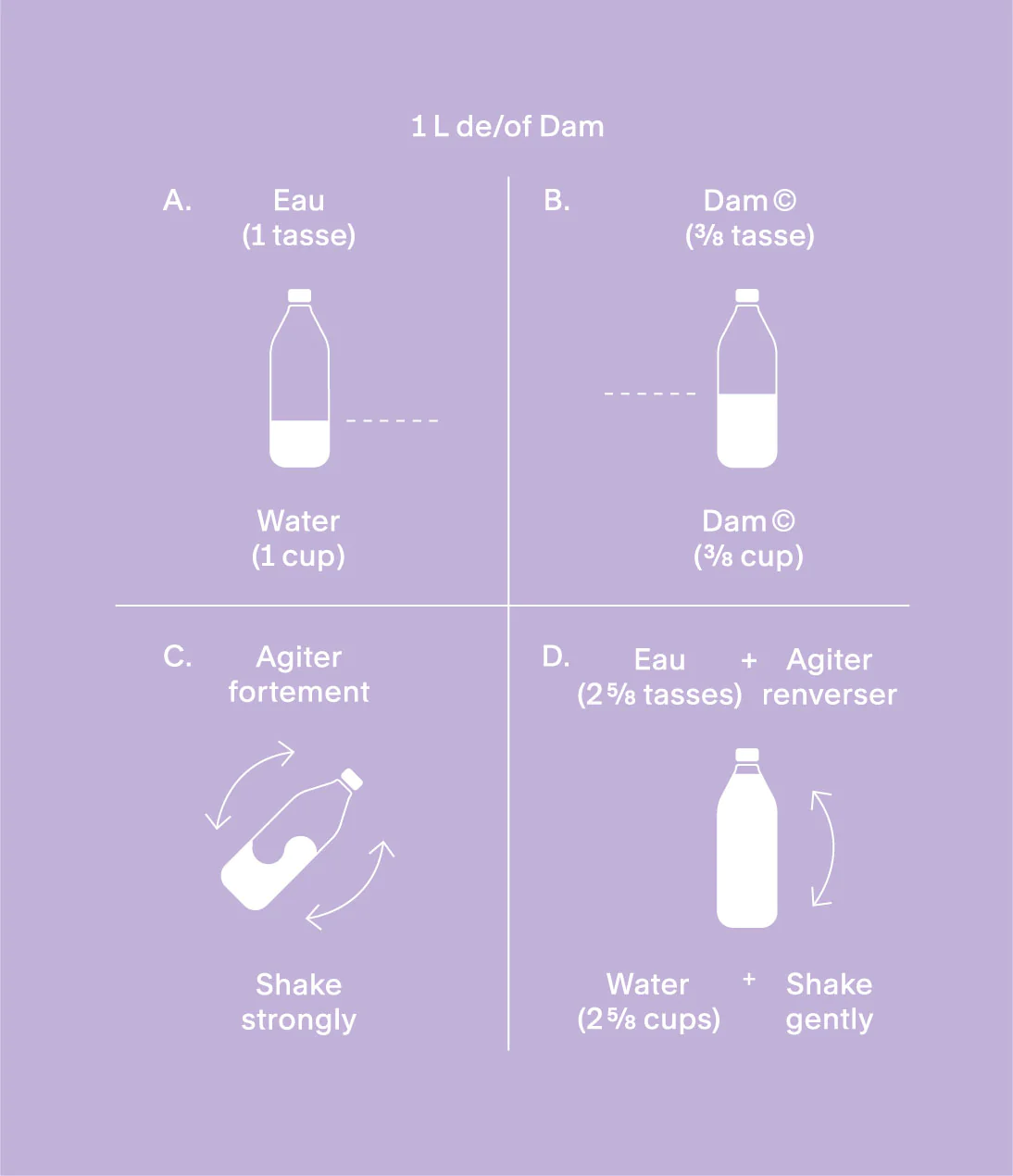 DAM OAT CONCENTRATED BEVERAGE (2 PORTIONS) - Refill &co